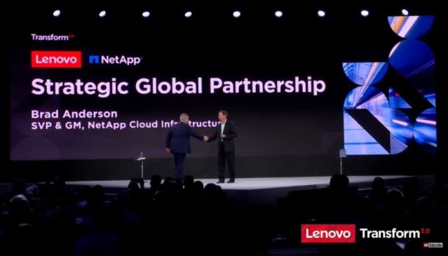 Lenovo a NetApp uzavřeli partnerství
