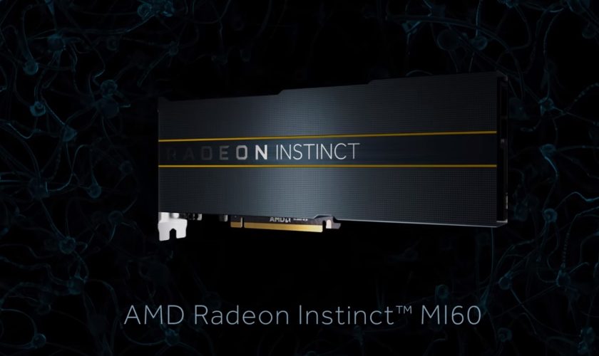 Radeon Instinct™ MI60 compute card