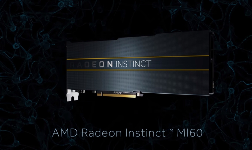 Radeon Instinct™ MI60 compute card