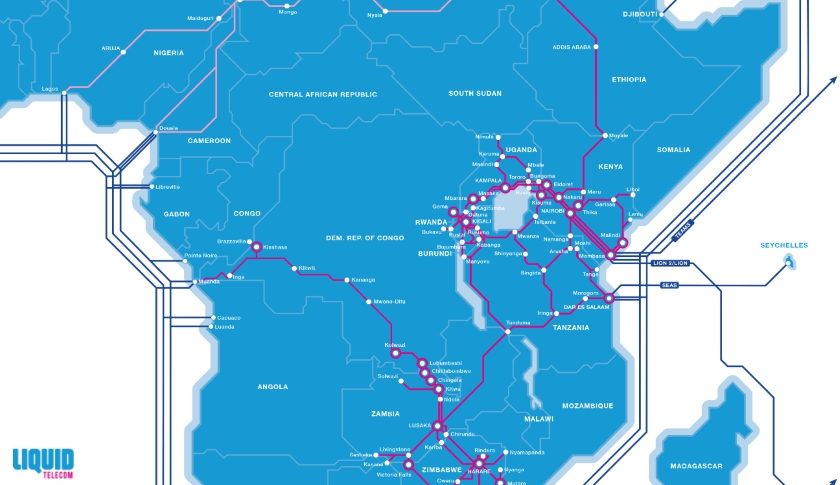 Liquid Telecom network