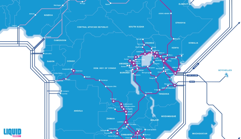 Liquid Telecom network