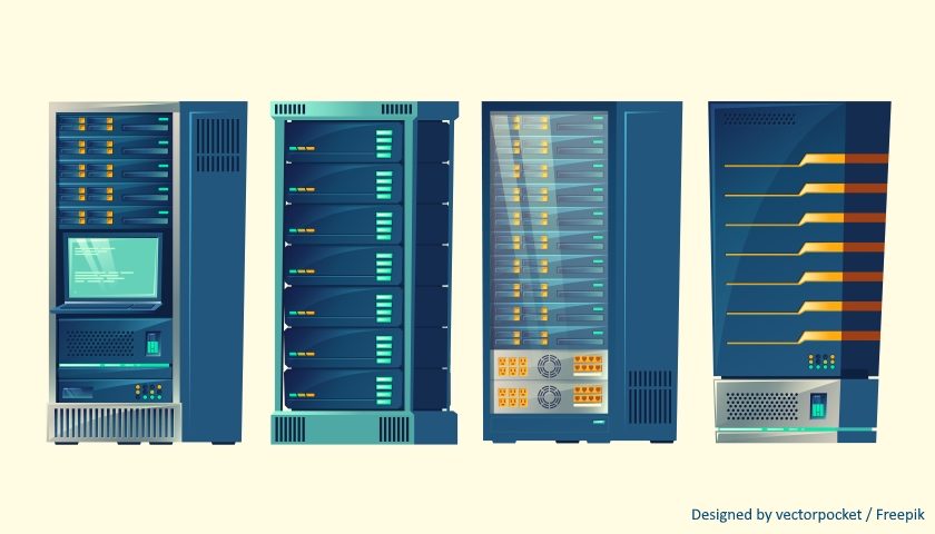 server racks freepik