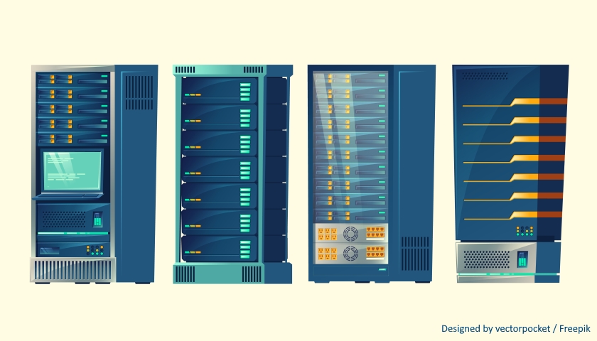 server racks freepik