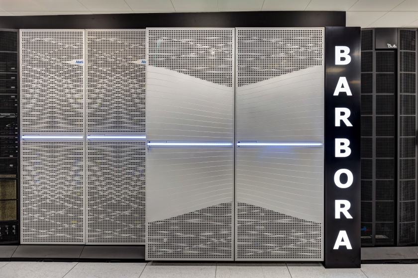 Barbora supercomputer