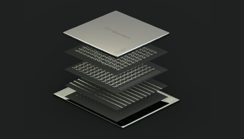 IBM 127-qubit Eagle quantum processor