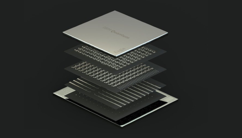IBM 127-qubit Eagle quantum processor