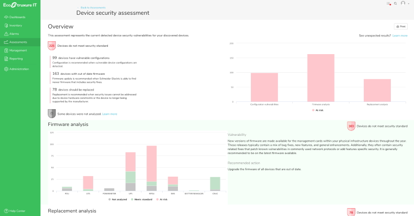 Device security assessment