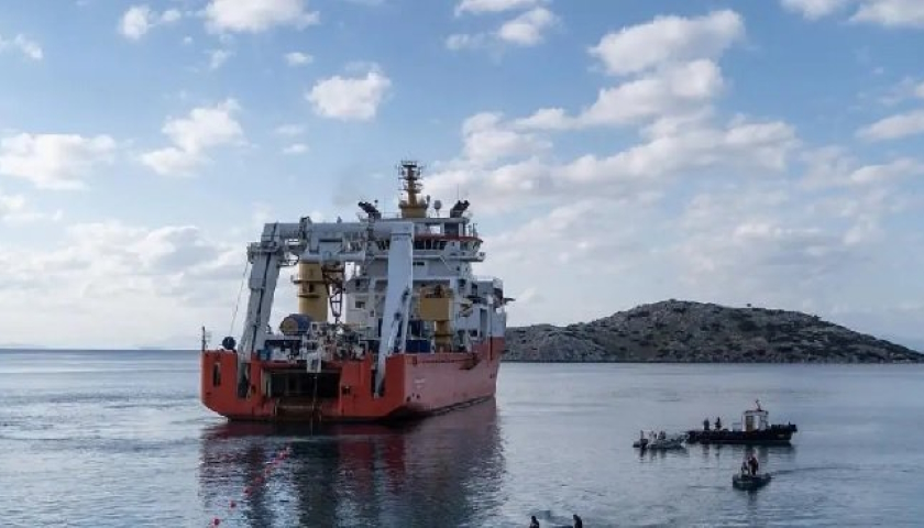 subsea data cable ship