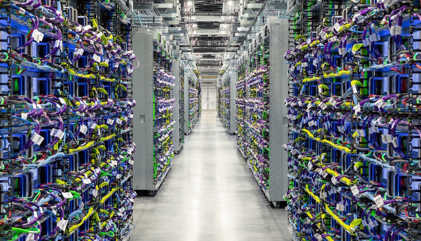 Google TPU data center