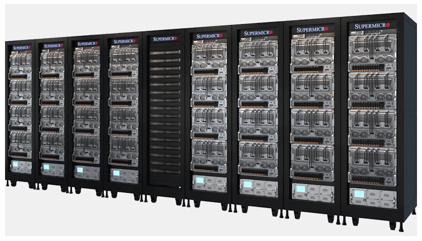 Řešení kapalinového chlazení společnosti Supermicro