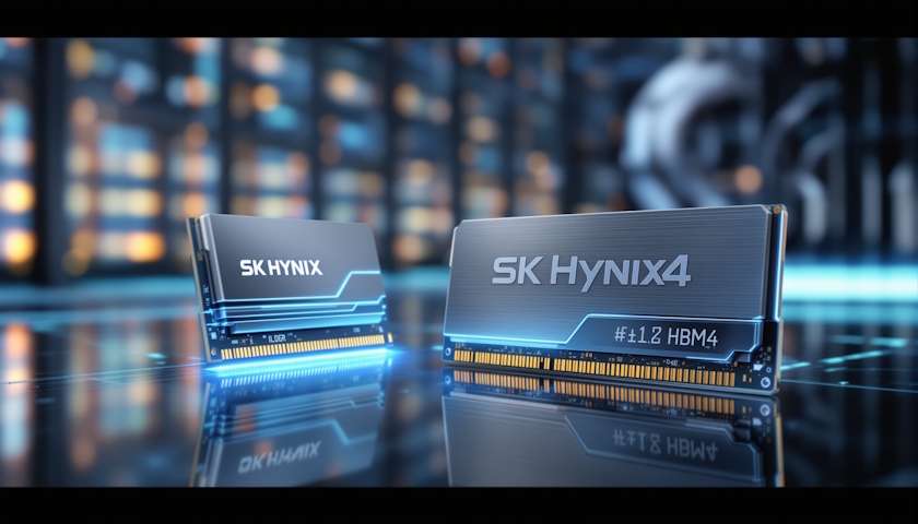 SK Hynix uvádí první HBM4 čip na světě