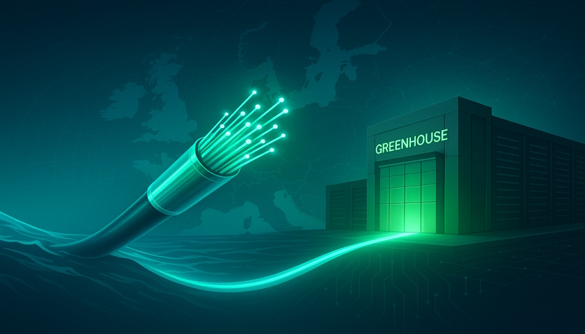 Kabel IOEMA bude přiveden do datového centra Greenhouse poblíž Rotterdamu