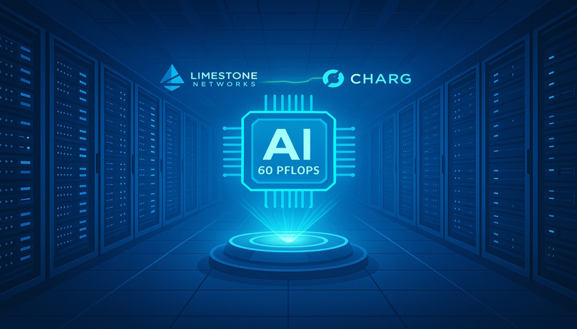 Limestone Networks a Charg staví 60petaflopový superpočítač pro novou éru AI